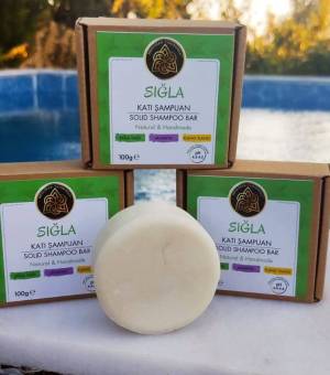 Sığla Katı Şampuan ( Sığla Solid Shampoo Bar )100 gr